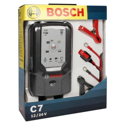 Bosch C7 akkumultortlt, csepptlt, 12V, 24V, 7A Aut akkumultor, 12V alkatrsz vsrls, rak